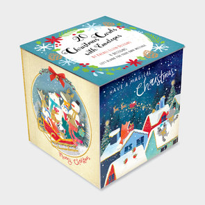 Rachel Ellen Designs Christmas Cube - Merry Little Christmas