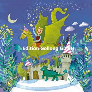 Mila Marquis Postcard | Prince with Dragons