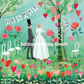 Mila Marquis Postcard | Wedding couple