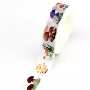 Washi Masking Tape | Mushrooms