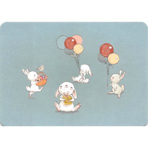 Postcard Gutrath Verlag | Birthday Balloons