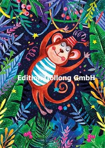 Rita Berman Postcard | Happy Birthday (Monkey)