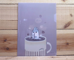 Machiko Bunny Collection A4 Plastic File Folder