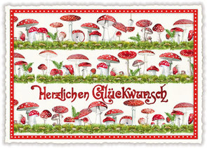 PK 181 Tausendschön Postcard | HERZLICHEN GLUCKWUNSCH