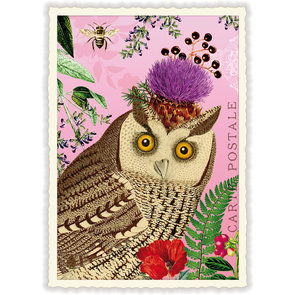PK 909 Tausendschön Postcard | SWEET MEMORIES  - OWL