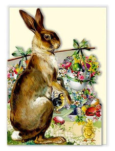 Shaped Folded Card Edition Tausendschoen Specials | Easterbunny