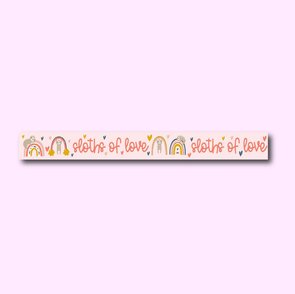 Washi Tape | SLOTHS OF LOVE - Only Happy Things