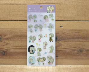 Amy & Tim clear stickers 