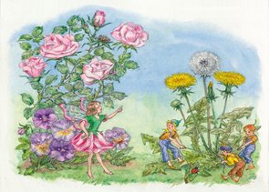 Postcard Molly Brett | The Runaway Fairy