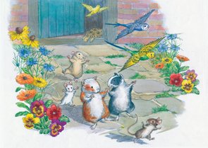 Postcard Molly Brett | Midget And The Pet Shop