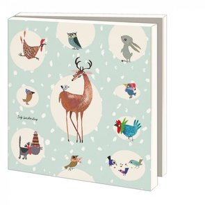 Card folder with envelopes - square: Dieren, Fiep Westendorp