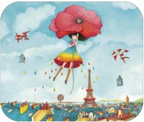 TV Art Postcard Mila | Paris