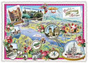 PK 233 Tausendschön Postcard | Konstanz