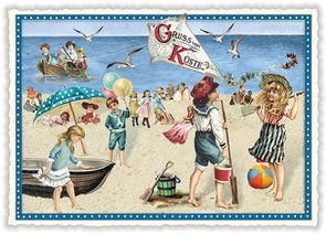 PK 026 Tausendschön Postcard | Am Meer - Grüsse von der Küste