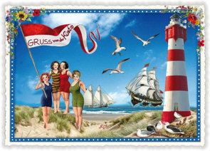 PK 719 Tausendschön Postcard | Gruss von der Küste