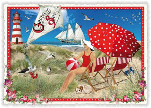 PK 720 Tausendschön Postcard | Gruss von der See