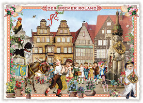 PK 227 Tausendschön Postcard | Der Bremer Roland
