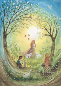 Postcard Bijdehansje | Happy Easter