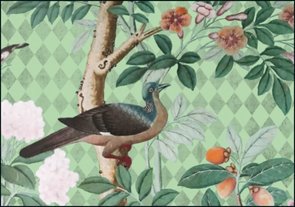 Museum Cards Postcard | Chinees papier behang, Kasteel Heeswijk