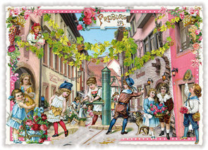 PK 243 Tausendschön Postcard| Freiburg, i.B.