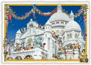 PK 272 Tausendschön Postcard | Paris, Basilica Sacré Cœur