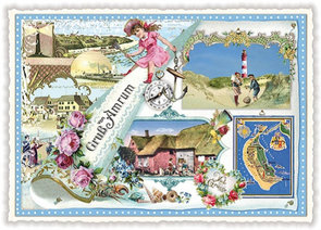 PK 035 Tausendschön Postcard | Amrum
