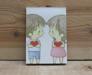 Amy and Tim Mini Memopad
