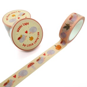 Hedgehog Washi Tape - Little Lefty Lou 