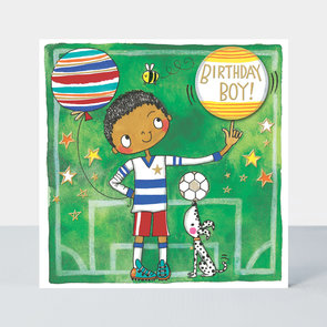 Rachel Ellen Designs Cards - Birthday Boy & Football