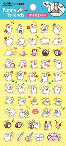 Funny Friends Sticker Sheet