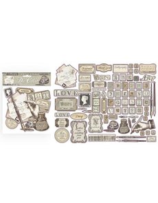 Stamperia Calligraphy Die Cuts (DFLDC21)