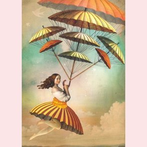 Postcard Catrin Welz-Stein - Eight of wands