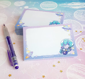 Cute Galaxy A7 memopad by Dreamchaserart