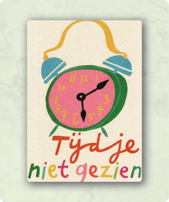 Organic Postcard - Tijdje niet gezien