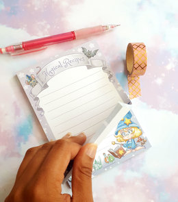 Magical Recipes A6 Memopad by Dreamchaserart