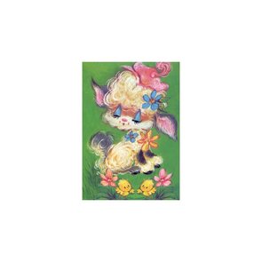 Postcard | Fab 70s Sheep & Chicks