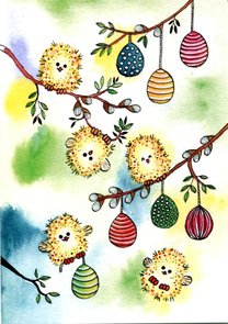 Postcard 250 by Minna Lehväslaiho