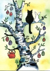 Postcard 249 by Minna Lehväslaiho