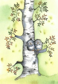 Postcard 160 by Minna Lehväslaiho