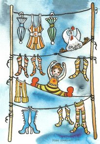 Postcard 153 by Minna Lehväslaiho