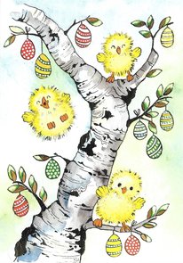 Postcard 100 by Minna Lehväslaiho