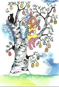 Postcard 097 by Minna Lehväslaiho