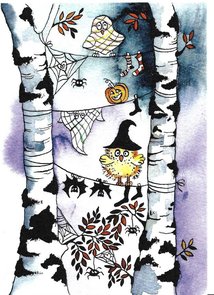 Postcard 048 by Minna Lehväslaiho