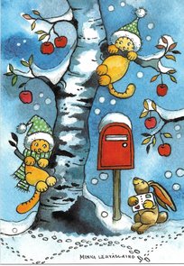 Postcard 202 by Minna Lehväslaiho