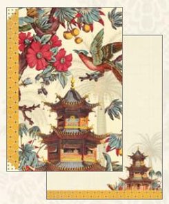 Illustrated little notebook Gwenaëlle Trolez Créations - Route de la Soie