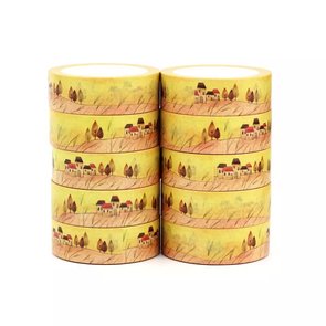 Washi Masking Tape | Autumn Houses