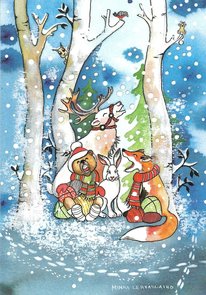 Postcard 172 by Minna Lehväslaiho