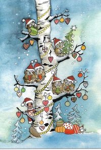 Postcard 187 by Minna Lehväslaiho