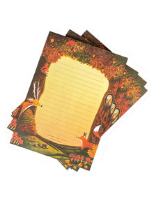 Autumn Magic A5 Notepad - by Esther Bennink