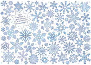 Search Postcard | Welche Schneeflocke ist kaputt und welche ..?
